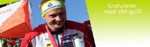 Gratulerer, Olav Lundanes, med gull i VM